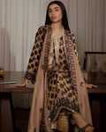 Vintage Rose Floral Burnout Velvet Suit Set